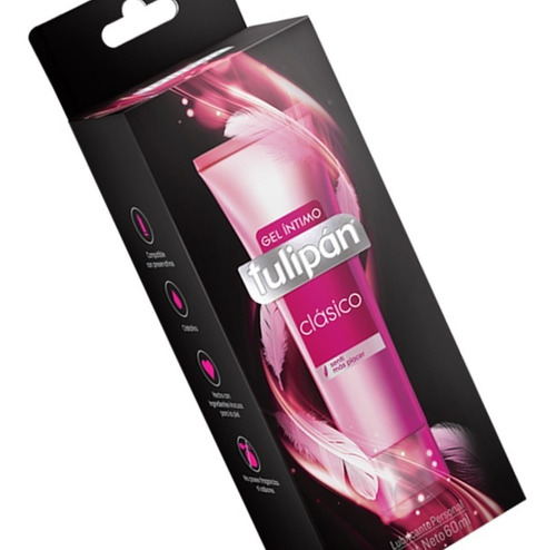 Imagen 5 de 5 de Tulipán Gel Intimo Lubricante Clásico Sin Frag X 60ml Local