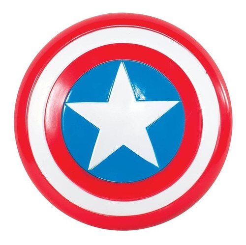Escudo Del Capitán América Con Luces Y Sonido Disfraz Niños