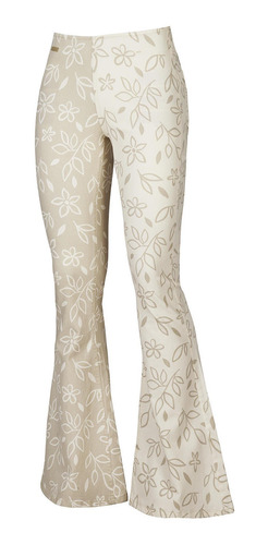 Pantalón Mujer Flora Blanco Rockford