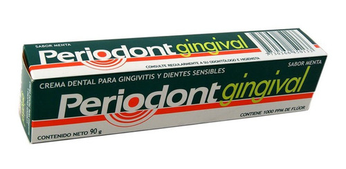 Crema Dental Para Gengivitis Periodont Gengival 90 Gr