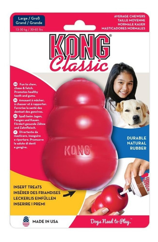 Imagen 3 de 10 de Kong Classic Large Juguete Perros
