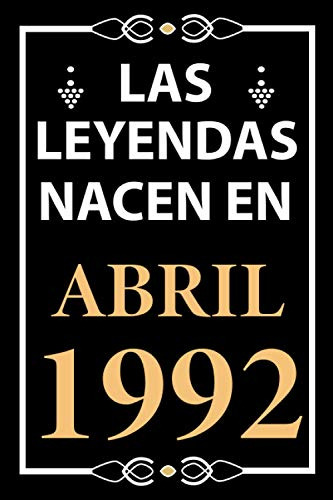 Las Leyendas Nacen En Abril 1992: Regalo De Cumpleaños Perfe