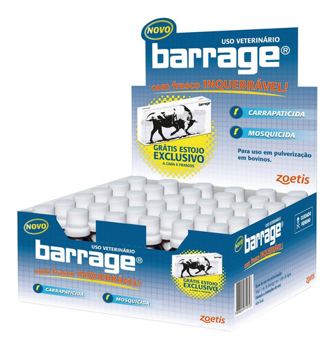 V Barrage 15% Ec 20ml (carrapato, Mosca) - Fort Dodge