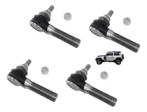Comprar Kit 4 Terminal Suspensão Barra Direção Jeep Troller 2007