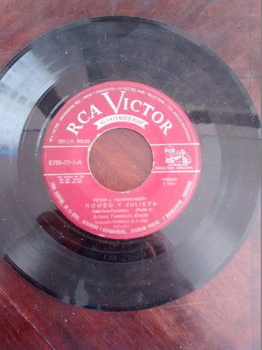 Vinilo Single De  Peter Tschaikowswy - Romeo Y Julita ( R8