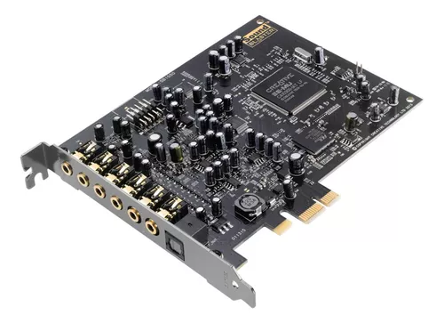 comprar Tarjeta de sonido Creative Sound Blaster Audigy Rx 7.1 PCI-e, color negro
