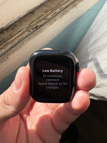 Apple Watch Series 9 41mm Midnight Aluminium Case Blanco Sportband Azul Oscuro Azul Oscuro (Usado)