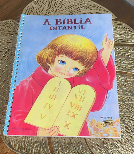 Bíblia Infantil Espiral; 24x18