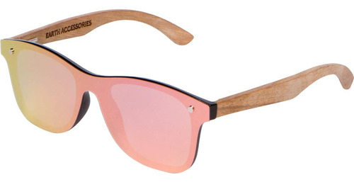 Earth Accessories Gafas De Sol De Madera Premium | Lente Pla