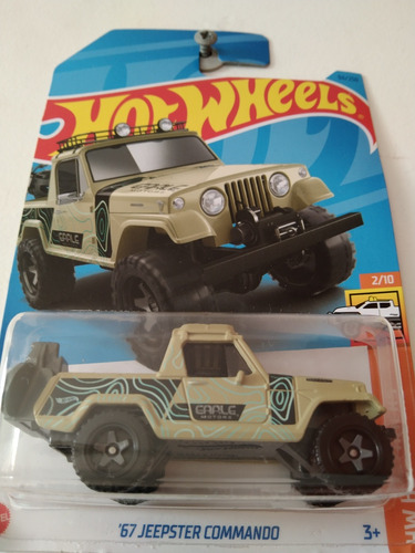 Camioneta Colección Hot Wheels 67 Jeep Comando Mattel 