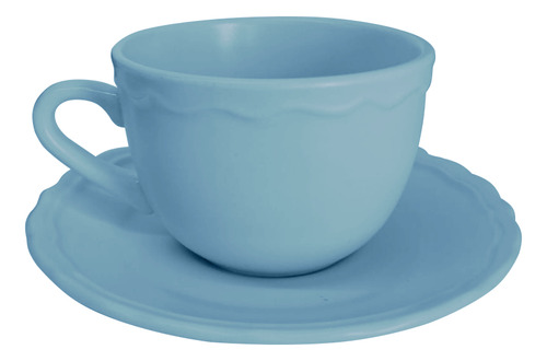 Juego X6 Taza Con Plato De Cerámica Kuchen