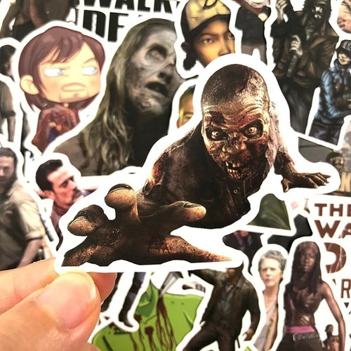 Stickers Autoadhesivos - The Walking Dead (50 Unidades)