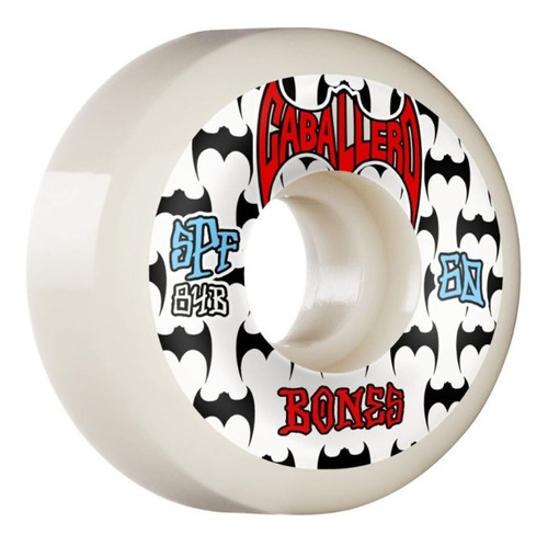 Ruedas De Skate Bones Caballero Bats 60 P5 Sidecut Spf