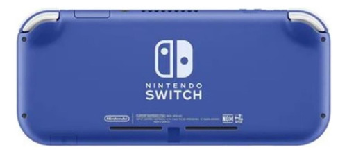 Consola Nintendo Switch Lite 32gb Standard Azul Open Box (Reacondicionado)