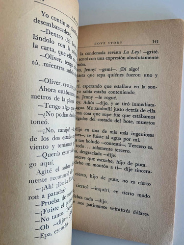Libro Love Story Historia De Amor Erich Segal Usado C/1 Mapa (Usado)