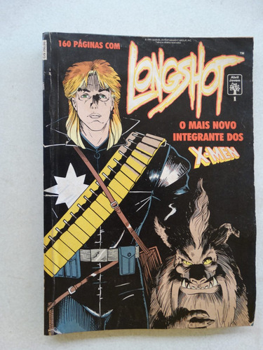 Longshot Nº 1 Editora Abril Set 1991