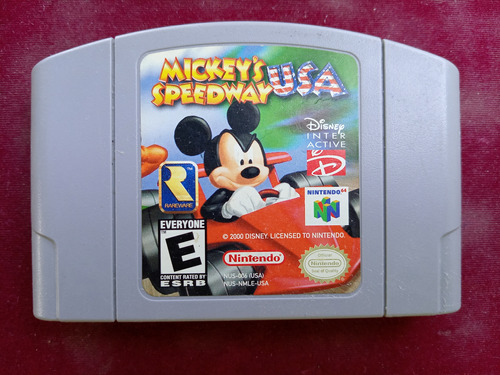 Mickey's Speedway Usa ( Nintendo 64 N64 ) 20v ___\(^o^)/____