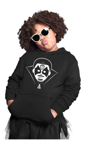 Sudadera Negra Infantil De Mercyful Fate King Diamond