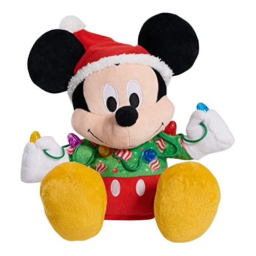 Disney Holiday Mickey Mouse 9 Pulgadas Feature Plush Animal