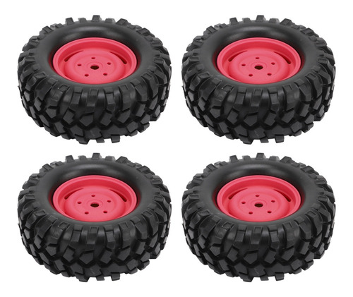 Llantas Rc Car Tires De Repuesto Para Escalada, 4 Unidades
