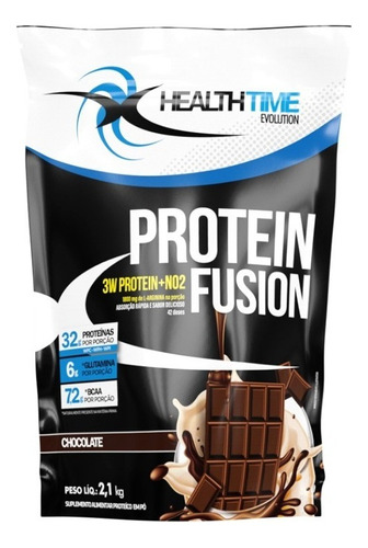 Whey Protein Fusion 3w 2,1kg Sabor Chocolate