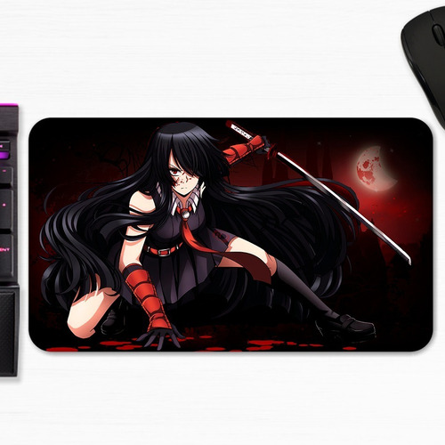  Mouse Pad Gamer Akame Ga Kill Anime Art M