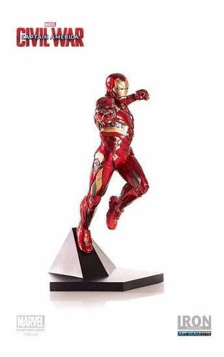Iron Man Mark Xlvi Civil War Art Scale 1/10 Iron Studios