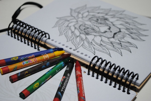 Cuadernos Para Pintar Mandalas (my_dreambook_arg)