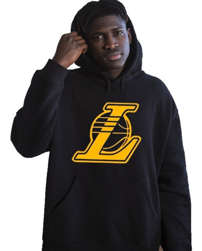 Buzo Los Angeles Lakers - Hoodie Con Capucha - Basquet