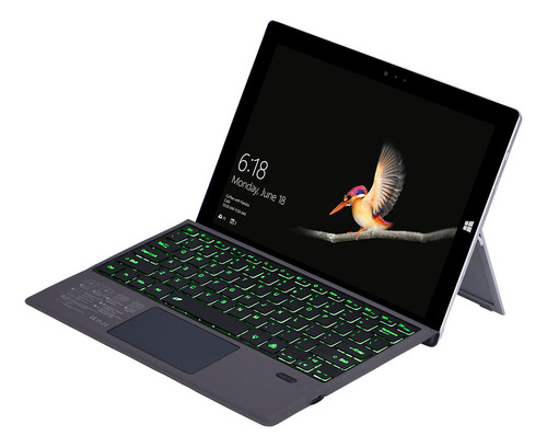 . Teclado Bluetooth Sem Fio Para Microsoft Surface Pro