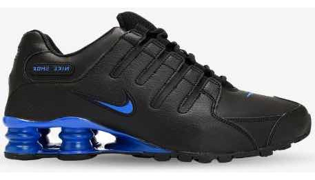 Nike Shox Nz Black And Blue Original Talla: 11 Usa 29 Cm