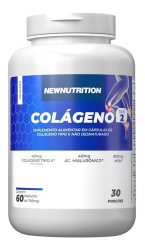 Colágeno Tipo 2 - 60 Cáps- New Nutrition