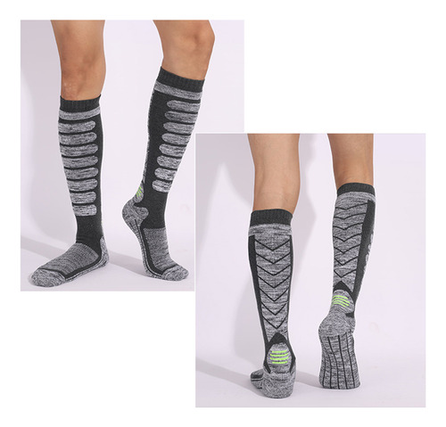Calcetines Térmicos Long Ski Para Deportes De Invierno, Esqu