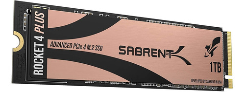 Ssd Sabrent 1tb Rocket 4 Plus Nvme 4.0 Gen4 Pcie M.2