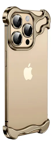 Funda De Esquina De Metal Para iPhone 16 Pro Max 16 Plus