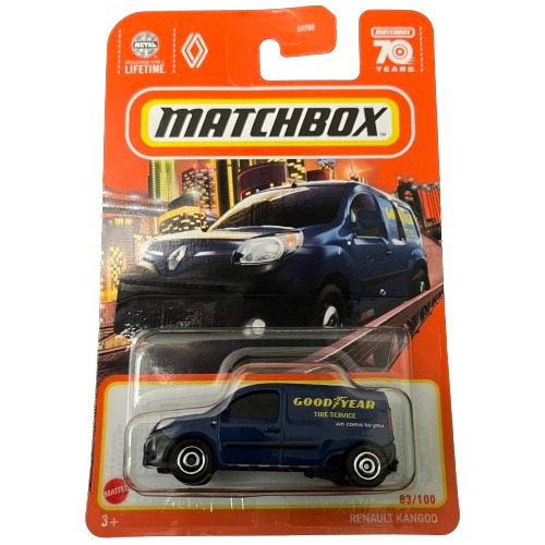 Matchbox Renault Kangoo (2023) Goodyear