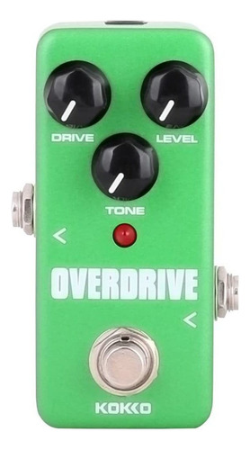 Guitarra Bajo Mini Efectos Pedal Over Drive Overdrive