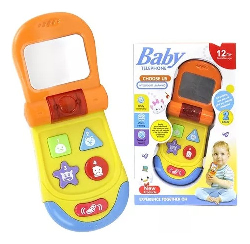 Telefono Musical Infantil Interactivo Con Luces Y Sonidos