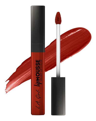 Labial Liquido La Girl Lip Mousse Velvet Lip Color Color Attitude