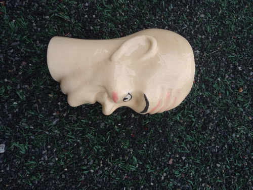 Vaso Cabeza Geniol Cerámica Artesanal