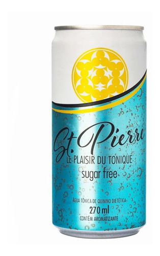 Imagem 3 de 4 de 6x Tônica Sugar Free St Pierre 270ml