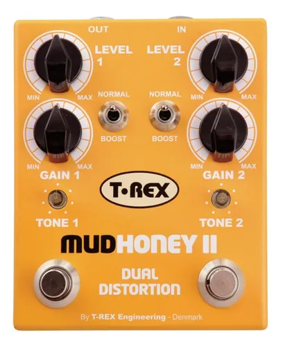 【2024新春福袋】 efeitos de Pedal de D Mudhoney-II Engineering T-rex guitarra ギター
