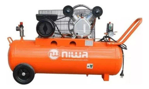 Compresor De Aire Correa Acw-100 Niwa 2 Hp 100 Litros 