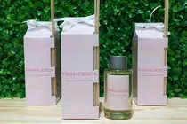 Comprar Souvenirs Primer Añito Rosa Difusores Personalizados X 10uni