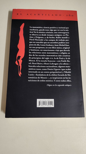 El Nombre Del Infinito De Loren Graham&jean Michel Kantor (Usado)