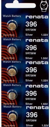 Bateria De Reloj 396 - Tira De 5 Baterias