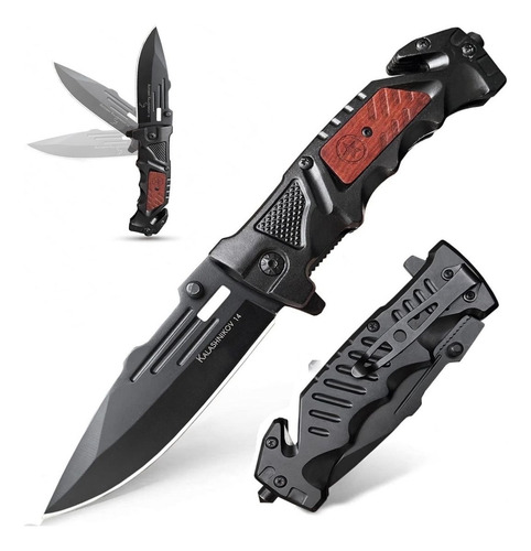 Canivete Boker Kalashnikov Tático Militar Caça Premium