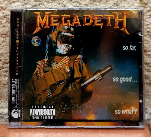 Imagen 1 de 2 de Megadeth (so Far  Ed Remaster) Metallica, Pantera, Slayer.