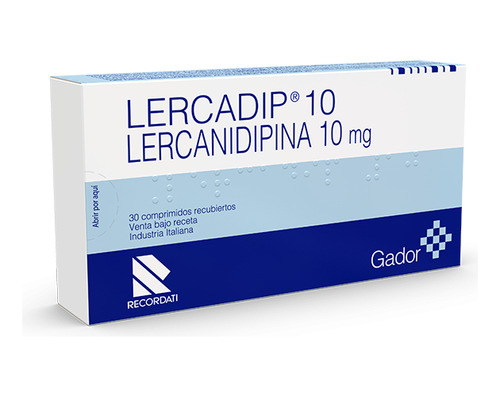 Lercadip® 10 Mg X 20 Comprimidos