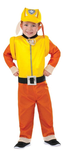 Disfraz De Rubie's Paw Patrol Rubble Para Niños Pequeños